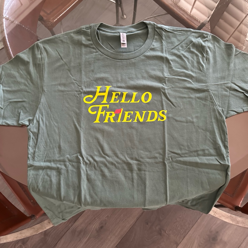 COPY - “Hello Friends” Jim Nantz Masters T-Shirt